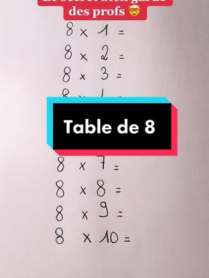 A post by @maths_pour_tous_ on TikTok caption: Le secret bien gardé des profs 🤯 #maths #astuce #mathtrick #mathhack #math 