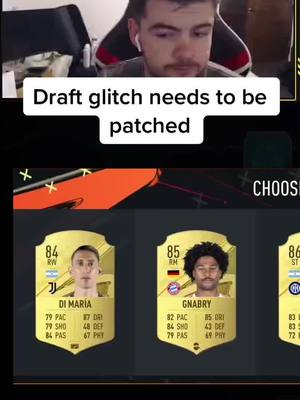 A post by @rannerz on TikTok caption: Please fix this EA #fifa23 #futdraft