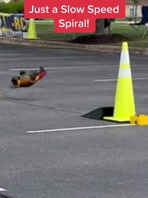 A post by @rays__rc on TikTok caption: Just a Slow Speed Spiral! #fyp #traxxas #rcdragracing #rccar #rccarsoftiktok #traxxasdragslash #rctruck  #arrma #arrmarc #rccrash #volkswagenbug