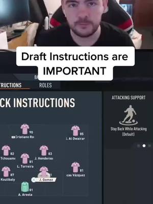 A post by @rannerz on TikTok caption: Do you use instructions in draft? #fifa23