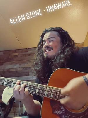 A post by @willpatterson_music on TikTok caption: So is this our land or is this our lease? #allenstone #unaware #acousticcovers  #VoiceEffects @Allen Stone 