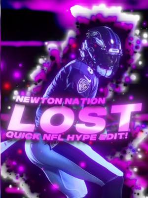 A post by @newton.nation on TikTok caption: Lost | Quick NFL Hype Edit! | Tags|  #HausLabsFoundation #edit #nfl #NFLPlayoffs #nflhype #hypeedi #hypestyle #lamarjackson #8 #goat #NBA #nba2k #nbaplayoffs #amv #edits #hauslabsfoundationreview #lost #dubstep  #edm  #cbkec3  #perrypeditcomp @cbkwrld @perry.prods  