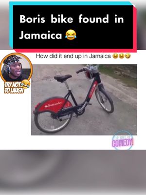 A post by @generalclipss on TikTok caption: Britsh bike found in Jamaica😂  ##tantan🦊 ##ksi##trynottolaugh##meme##reddit##funny##fyp##trending##viral##generalclipss