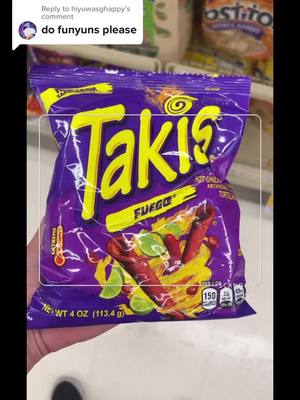 A post by @roycebollinger on TikTok caption: Replying to @hiyuwasghappy  #takis #healthy 