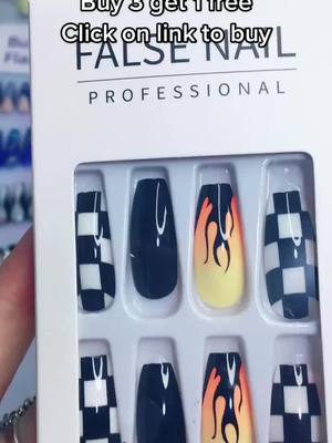 A post by @shirleylove9 on TikTok caption: #cute #pressonnails #nails #newarrivals #nailsartvideos #nailartist #halloween #halloweenmakeup #nailsupply