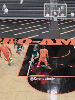 A post by @karondadon_yt on TikTok caption: This game got lockdowns talking crazy🤦🏽‍♂️#karondadon #fyp #viral #xyzbca #2kcommunity #nextgen #dribble #nba2k23 #2k #fypシ #fypage  #CapCut   