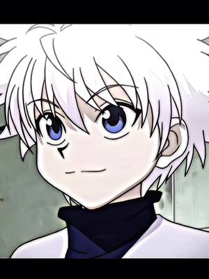 A post by @demmsik on TikTok caption: #hxh #hunterxhunter #killuazoldyck #killua #hxh1999 #teijuclan #fyp