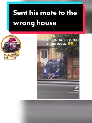 A post by @generalclipss on TikTok caption: Sent his mate to the wrong house #tantan 🦊 #ksi #trynottolaugh #ksitrynottolaugh #meme #reddit #funny #fyp #trending #viral #generalclipss