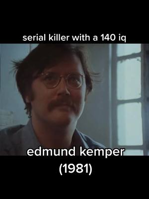 A post by @aneverydayhalloween on TikTok caption: intelligent but scary #serialkiller #horror #truecrime 