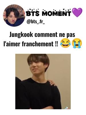 A post by @bts_.fr_ on TikTok caption: IL EST INCROYABLE !! 🥰 Ne penser pas que je vous ai abandonne 😭 j'essaye de revenir #bts_official_bighit #jungkook #jk 