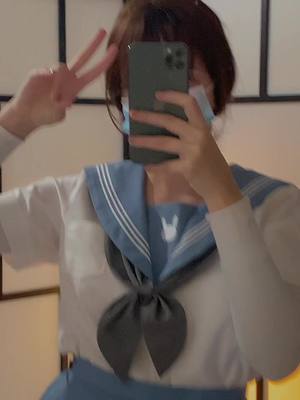 A post by @erroruserecchi on TikTok caption: Fast #mako #cosplay #kawaii #anime #schoolgirrl♡😅 #feet 