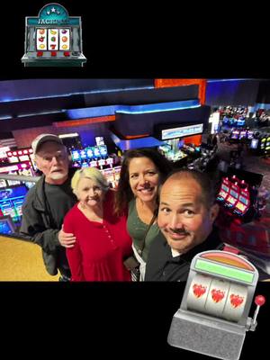 A post by @wendyryoul on TikTok caption: Having a great time in Cherokee!  #cherokee #winning #slotmachine #slots #wendyonwellness #wow #gambling