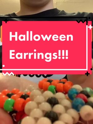 A post by @kitas.kandi.shop on TikTok caption: Please check these out on my Etsy!!  Etsy: KitasKandiShop  I messed up the pictures for the ghost and pumpkin so I have to retake them 😅 . #kandi #kandiearrings #kandicreations #halloween #halloweenearrings #Halloween2022 #demon #ghost #pumpkin #clown #demonearrings #ghostearrings #clownearrings #pumpkinearrings #kandishop #queerowned #SmallBusiness #queerownedbusiness #etsy #etsyshop #etsyseller #imbeggingatthispoint 