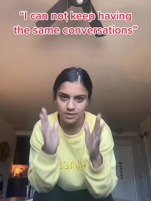 A post by @candylissy on TikTok caption: I can not keep having these same conversations 🤣