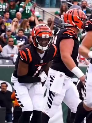 A post by @jamarr.fxn on TikTok caption: love being bengals fan:) #bengals #Love #fans #dancing #celebration #vibe #football #nfl #fyp 