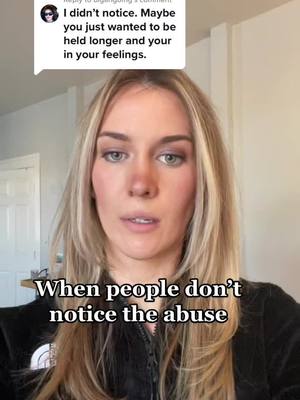 A post by @laurin.jane on TikTok caption: Replying to @bigangomg Narcissists are experts at hiding their abuse #narccisist #narctok #abusiverelationship #fyp #healing 