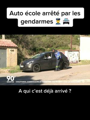 A post by @anikii58 on TikTok caption: #pourtoi #foryou #fyp #pt #autoecole #gendarmerie #police #voiture #contravention #amende #fy #car #tiktok 