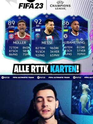 A post by @reyn.fifa on TikTok caption: 🔵ALLE RTTK CHAMPIONS LEAGUE KARTEN: #fifa23 #fifaultimateteam #emrinhofifa #fifa22 #easportsfifa #fut23 #fyp #foryoupage #futchampions 