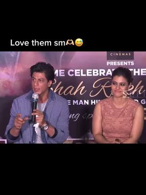 A post by @bollywoodlover177 on TikTok caption: My fav fr #sharukhkhan #kajol #srkajol #viral #bollywoodlover177 #interwiew #bollywood #liebeistfreundschaft #fypp 