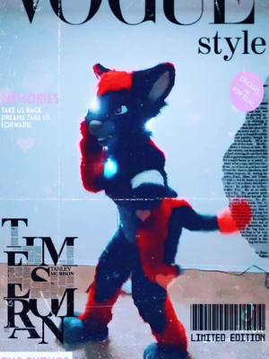 A post by @kendi_chihuahua on TikTok caption: Vogue 😎 #kendichihuahua #female #fursuit #furry #dancerfur #vogue 