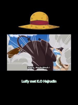 A post by @mangasoff on TikTok caption: Luffy met J.O HajRudin le géant !                         Abonnez-vous#onepiece #luffy #luffyonepiece #hajrudin #manga #anime #funny #triste #fight #pourtoi #foryou 