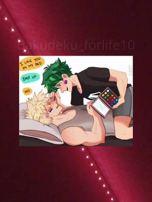 A post by @bakudeku_forlife10 on TikTok caption: I love this! NOT MY ART!!!credits to original artist!!!#bakudeku_forlife10 #fyp #bl #gay #bakudeku💚🧡 #bisexual🏳️‍🌈 #cute #bakudekuship #funny #fy #foryou #Love #art #foryourpageofficiall   