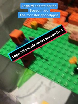 A post by @diegomakesrandomthing on TikTok caption: #Lego #Minecraft