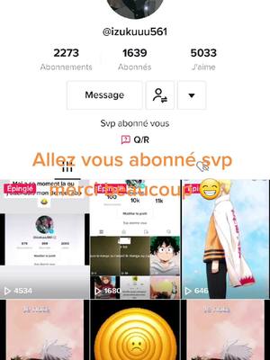 A post by @naruto_uzumaki_148 on TikTok caption: @Sasuke Uchiwa @J'ai auucun actif 😢😭😕 