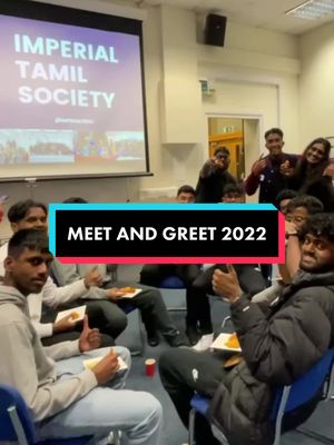 A post by @imperialtsoc on TikTok caption: Imperial Tamil Society’s MEET AND GREET 2022 🤩🔥 #fyp #tamil #university #london #imperial #tsoc #meetandgreet