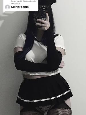 A post by @erroruserecchi on TikTok caption: Replying to @shinjitsu.no.kami  facts . Tiktok im 19!  #fyp #halloween #cute #costume #animegirl #kawaii 