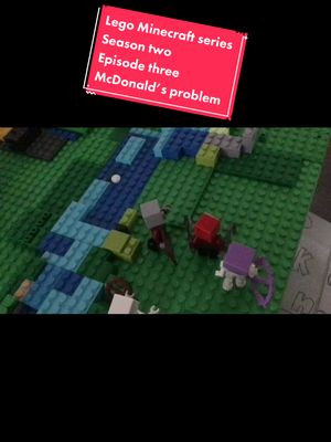 A post by @diegomakesrandomthing on TikTok caption: #Lego #Minecraft