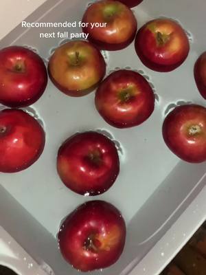 A post by @megangendron3 on TikTok caption: 🍎 bobbibg #fall #applebobbing #foryoupage 