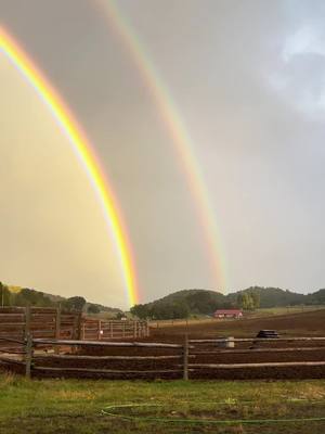 A post by @sydlishous on TikTok caption: #rainbow #doublerainbow #colorado 