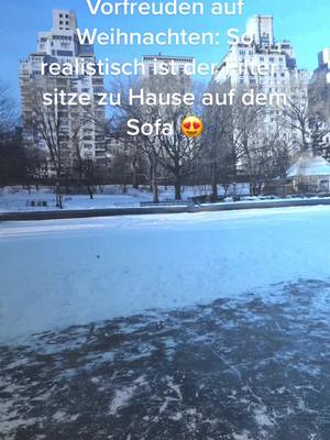 A post by @tschau_kakao91 on TikTok caption: #vorfreude #weihnachten #weihnachtsfeeling #schnee #winter #snow #winterwonderland #centralpark  #fy #fypageシ #viral