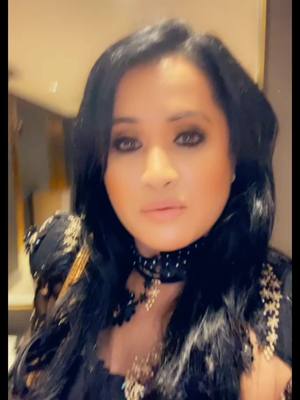 A post by @drnajlasarwari on TikTok caption: Make up done, hair done, dressed up #najlafashion #style #hairstylist #Sky #makeupartist #Sarah #dressdesigner #Australia #Australian #dressdesign #Shivago #daring #niemanmarcus #LasVegas #Nevada #USA  