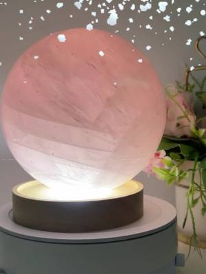 A post by @crystal_worldbig on TikTok caption: Deserve Rose quartz crystal spheres will make your relationship get much more better#crystaltok🔮  #rosequartzcosplay #rosequartzcrystal wishes will come on Christmas day by taking these beautiful magic crystals !!!