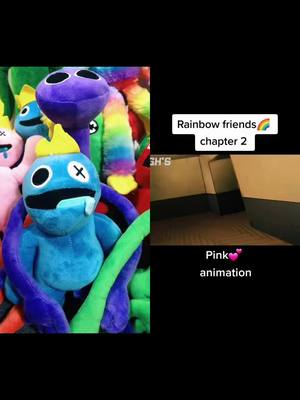 A post by @stuffed_plush on TikTok caption: #duet with @anifenix_1 #tiktokpoll #rainbowfriends #toys