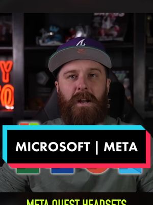 A post by @_metamoney_ on TikTok caption: Microsoft | Meta the ultimate partnership?! #meta #metaverse #microsoft #web3news #web3 #metaversenews