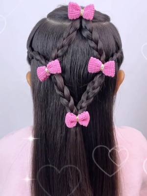 A post by @yuna.buch on TikTok caption: #cutegirlhairstyles #girlhairstyle #kinderfrisur #kinderfrisuren #easyhairstyles #schnellefrisur #dailyhairstyles #hairtutorial #haarfrisur 