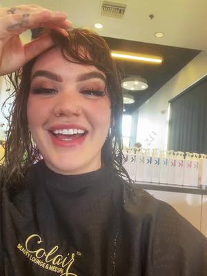 A post by @nicoleiutinskas on TikTok caption: Love my hair stylist @colair mesa az 