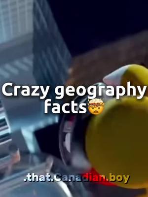 A post by @crocanmaps on TikTok caption: Crazy geography facts #geography #mapping #facts 