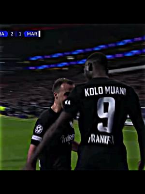 A post by @sge_supporter on TikTok caption: 😌😌 RKM=GOAT #eintrachtfrankfurt #frankfurt #sge #fyp #championsleague #marseille #fypage #fypシ #kolomuani 