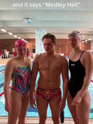 A post by @propogbertha on TikTok caption: When you know it’s gonna be a tough practice🥴🏊🏻‍♀️💪🏻 What should we do next? #tiktokthursday #justforfun #denmark #4upageシ #swimming #training #xyzbca #4u #practice #swimpractice #swimpracticetings 