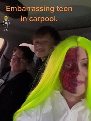 A post by @gennbarbie25 on TikTok caption: #halloween #breakingbad #carpool #chemicalexperiment 