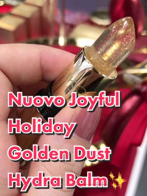 A post by @_giuliact on TikTok caption: Joyful Holiday Golden Dust Hydra Balm #kikomilano #lipbalm #glow