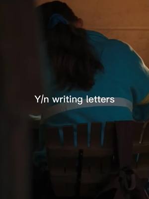 A post by @sam_colbyxstrangerthings on TikTok caption: #pov y/n writes letters to everyone after vecna cursed her(sorry if this is bad) #steveharrington #strangerthings #strangerthingsedit #yn #fyp #strangerthings4 #vecna #dustinhenderson #lucassinclair #fanfic #strangerthingsstories 