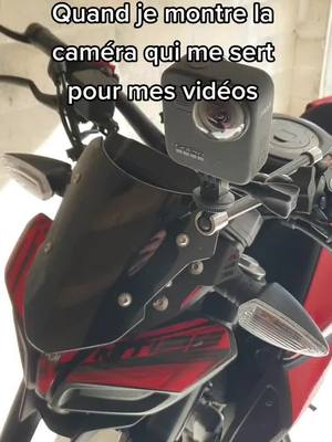 A post by @lafilleauxcheveuxrouges on TikTok caption: #pourtoi #motarde #yamaha #MT125 #motard #moto #humour #lesmeulesdu02etalentours