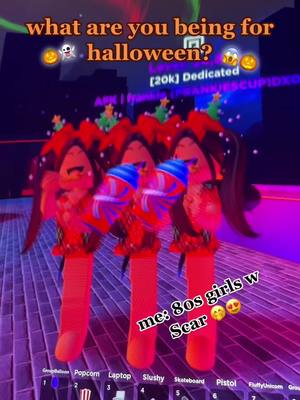 A post by @roblox_videos41 on TikTok caption: @scarlettsaviators @ami💓 🐩 💸 😱🤭 #halloween #vibenyc #preppy #avatars