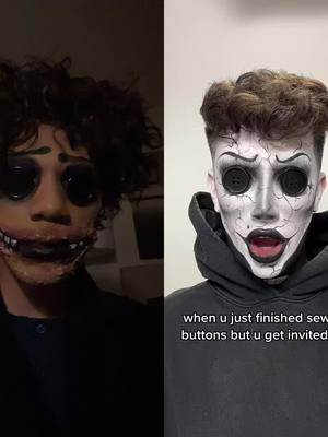 A post by @iamrodneyorlando on TikTok caption: #duet with @jamescharles  Happy Halloween yall 🎃 #coraline #viral #featurethis 