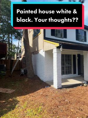 A post by @benbuyshouses on TikTok caption: What do you think about the color scheme?  #wealth #realestateinvesting #realestate #houston #wholesalinghouses #wholesaling #houstonrealestate #cashflow #entreprenuer #exteriorpainting 